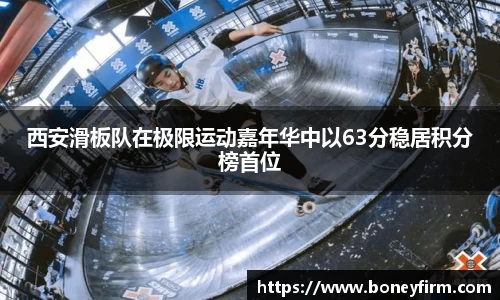 西安滑板队在极限运动嘉年华中以63分稳居积分榜首位